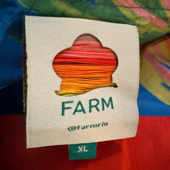 Farm Rio Painted Birds Maxi Dress Size XL (12/14) - Picture 4 of 6